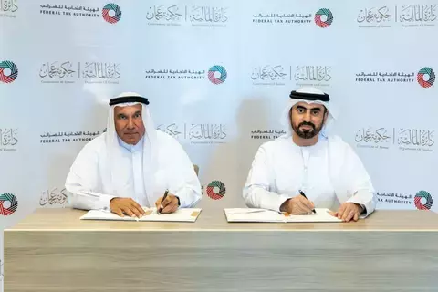 تعاون بين «مالية عجمان» و«الاتحادية للضرائب» تعاون بين «مالية عجمان» و«الاتحادية للضرائب»