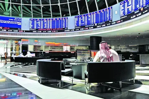 تراجع جماعي للأسهم الخليجية يستثني دبي والبحرين تراجع جماعي للأسهم الخليجية يستثني دبي والبحرين