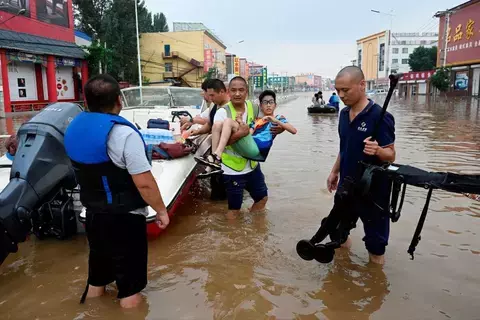 إجلاء 36000 شخص بمقاطعة فوجيان بالصين جراء الأمطار الغزيرة