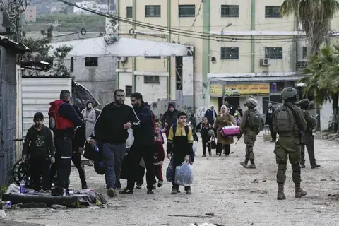 دمار كبير في طمون الفلسطينية بعد انسحاب الجيش الإسرائيلي