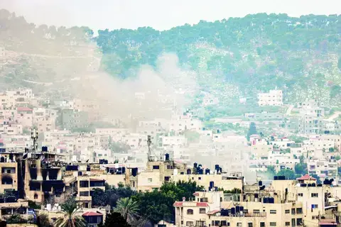 هدم منازل واعتقالات بالضفة وتدمير البنية التحتية في جنين هدم منازل واعتقالات بالضفة وتدمير البنية التحتية في جنين
