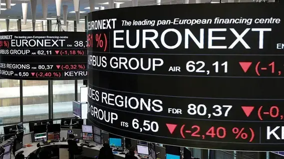الأسهم الأوروبية تتراجع قبل قرار المركزي الأمريكي الأسهم الأوروبية تتراجع قبل قرار المركزي الأمريكي