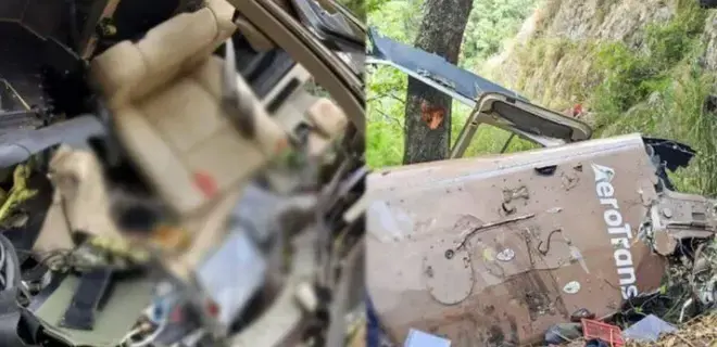 مقتل 6 أشخاص في تحطم مروحية بالهند مقتل 6 أشخاص في تحطم مروحية بالهند