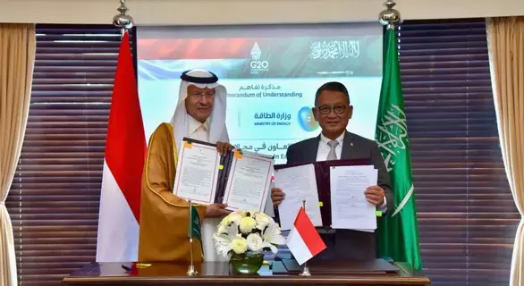 اتفاق سعودي إندونيسي في كافة مجالات الطاقة