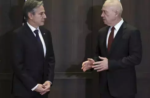 زيارات بلينكن تجدد طرح حل الدولتين بين فلسطين وإسرائيل زيارات بلينكن تجدد طرح حل الدولتين بين فلسطين وإسرائيل