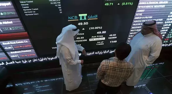 زيادة العاملين بمؤسسات السوق المالية
12 % -  