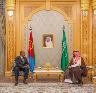 ولي العهد يلتقي رئيس دولة إرتيريا ولي العهد يلتقي رئيس دولة إرتيريا